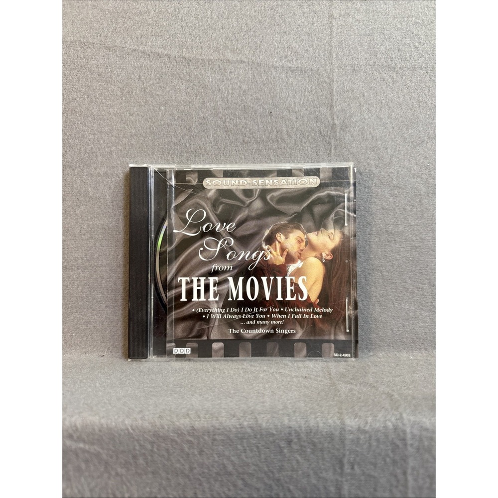 Countdown Singers – Love Songs from The Movies CD 1995 Pop Soundtrack Madacy